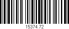 Código de barras (EAN, GTIN, SKU, ISBN): '15374.72'