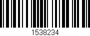Código de barras (EAN, GTIN, SKU, ISBN): '1538234'
