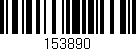 Código de barras (EAN, GTIN, SKU, ISBN): '153890'