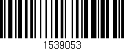 Código de barras (EAN, GTIN, SKU, ISBN): '1539053'