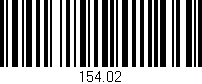 Código de barras (EAN, GTIN, SKU, ISBN): '154.02'