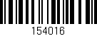 Código de barras (EAN, GTIN, SKU, ISBN): '154016'