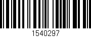 Código de barras (EAN, GTIN, SKU, ISBN): '1540297'