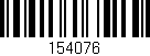 Código de barras (EAN, GTIN, SKU, ISBN): '154076'