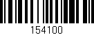 Código de barras (EAN, GTIN, SKU, ISBN): '154100'