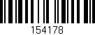 Código de barras (EAN, GTIN, SKU, ISBN): '154178'