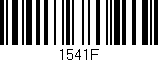 Código de barras (EAN, GTIN, SKU, ISBN): '1541F'