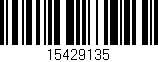 Código de barras (EAN, GTIN, SKU, ISBN): '15429135'