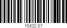 Código de barras (EAN, GTIN, SKU, ISBN): '15432.07'
