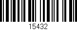 Código de barras (EAN, GTIN, SKU, ISBN): '15432'