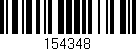Código de barras (EAN, GTIN, SKU, ISBN): '154348'