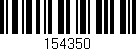 Código de barras (EAN, GTIN, SKU, ISBN): '154350'