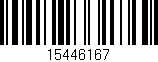 Código de barras (EAN, GTIN, SKU, ISBN): '15446167'