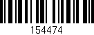 Código de barras (EAN, GTIN, SKU, ISBN): '154474'