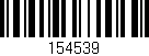 Código de barras (EAN, GTIN, SKU, ISBN): '154539'