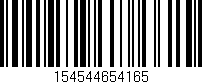 Código de barras (EAN, GTIN, SKU, ISBN): '154544654165'
