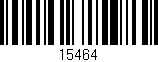 Código de barras (EAN, GTIN, SKU, ISBN): '15464'
