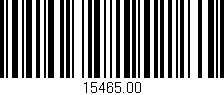 Código de barras (EAN, GTIN, SKU, ISBN): '15465.00'