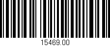 Código de barras (EAN, GTIN, SKU, ISBN): '15469.00'