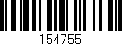 Código de barras (EAN, GTIN, SKU, ISBN): '154755'
