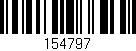 Código de barras (EAN, GTIN, SKU, ISBN): '154797'