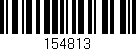 Código de barras (EAN, GTIN, SKU, ISBN): '154813'