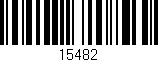 Código de barras (EAN, GTIN, SKU, ISBN): '15482'