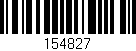 Código de barras (EAN, GTIN, SKU, ISBN): '154827'