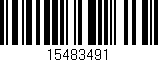 Código de barras (EAN, GTIN, SKU, ISBN): '15483491'