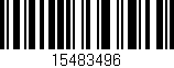 Código de barras (EAN, GTIN, SKU, ISBN): '15483496'