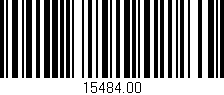 Código de barras (EAN, GTIN, SKU, ISBN): '15484.00'