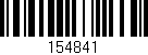 Código de barras (EAN, GTIN, SKU, ISBN): '154841'