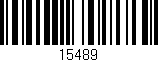 Código de barras (EAN, GTIN, SKU, ISBN): '15489'