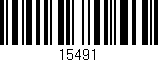 Código de barras (EAN, GTIN, SKU, ISBN): '15491'