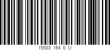 Código de barras (EAN, GTIN, SKU, ISBN): '15503_164_0_U'