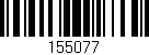 Código de barras (EAN, GTIN, SKU, ISBN): '155077'