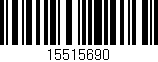 Código de barras (EAN, GTIN, SKU, ISBN): '15515690'