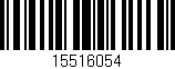 Código de barras (EAN, GTIN, SKU, ISBN): '15516054'