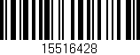 Código de barras (EAN, GTIN, SKU, ISBN): '15516428'