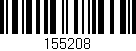 Código de barras (EAN, GTIN, SKU, ISBN): '155208'