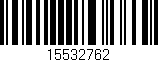 Código de barras (EAN, GTIN, SKU, ISBN): '15532762'