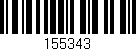 Código de barras (EAN, GTIN, SKU, ISBN): '155343'