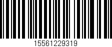 Código de barras (EAN, GTIN, SKU, ISBN): '15561229319'