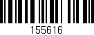 Código de barras (EAN, GTIN, SKU, ISBN): '155616'