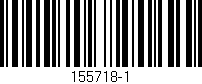 Código de barras (EAN, GTIN, SKU, ISBN): '155718-1'