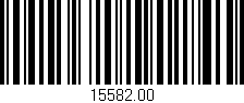 Código de barras (EAN, GTIN, SKU, ISBN): '15582.00'