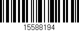 Código de barras (EAN, GTIN, SKU, ISBN): '15588194'