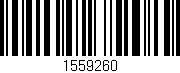 Código de barras (EAN, GTIN, SKU, ISBN): '1559260'