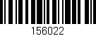 Código de barras (EAN, GTIN, SKU, ISBN): '156022'
