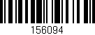 Código de barras (EAN, GTIN, SKU, ISBN): '156094'